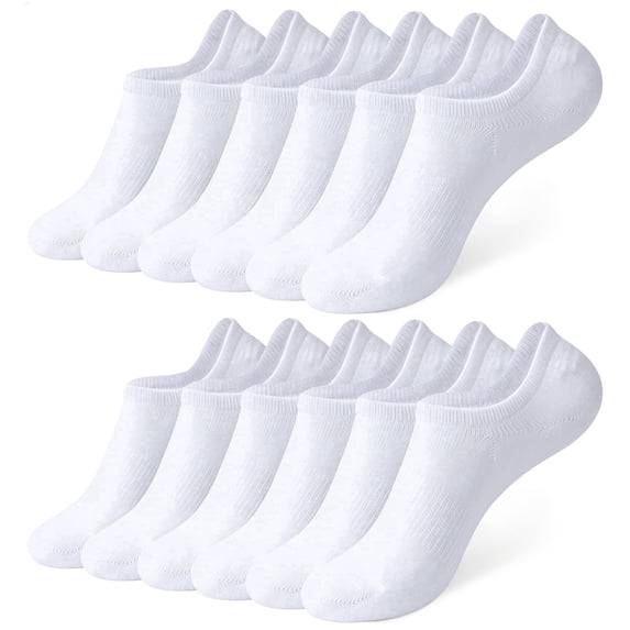 HIALTODAY Women No Show Socks, Non‑Slip Invisible Low Cut Liner Socks, 6 Pairs Cotton Socks with Exquisite Gift Box, Casual Basic & Fashion Printed Styles for Daily Wear,Size 9-11
