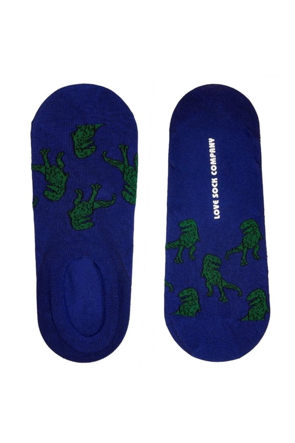 No-Show T-Rex Dinosaur Socks (Unisex)