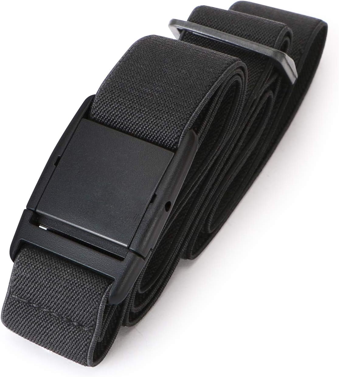 No Show Stretch Belt Adjustable Flat Buckle Invisible for Jeans Dresses 4 pack Womens Invisible Adjustable Elastic No Show Flat  main image 3