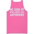thumbnail image 1 of No Sign Of Intelligent Life Neon Tank Top, 1 of 1