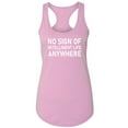 thumbnail image 1 of No Sign Of Intelligent Life Racerback Tank, 1 of 3