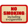 thumbnail image 1 of No Smoking Including E-Cigarettes Sign, 1 of 1