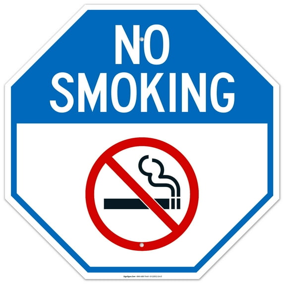 No Smoking Sign, (SI-22012)