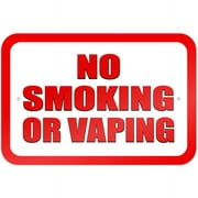 No Smoking or Vaping Sign