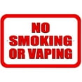 thumbnail image 1 of No Smoking or Vaping Sign, 1 of 1
