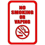 No Smoking or Vaping Symbol Sign