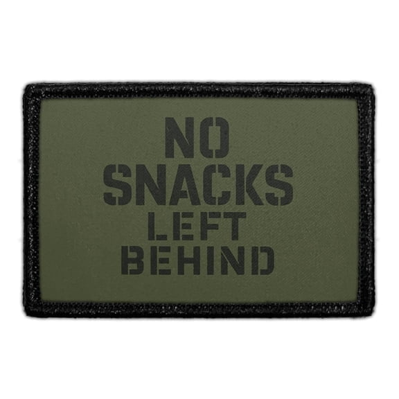 No Snacks Left Behind - Removable Patch