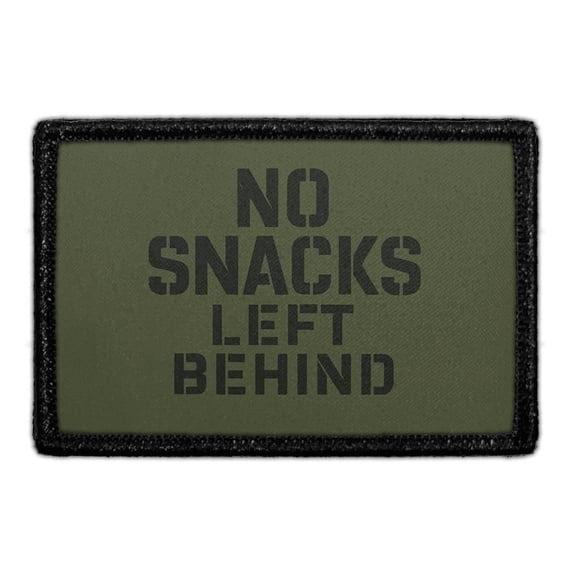 No Snacks Left Behind - Removable Patch