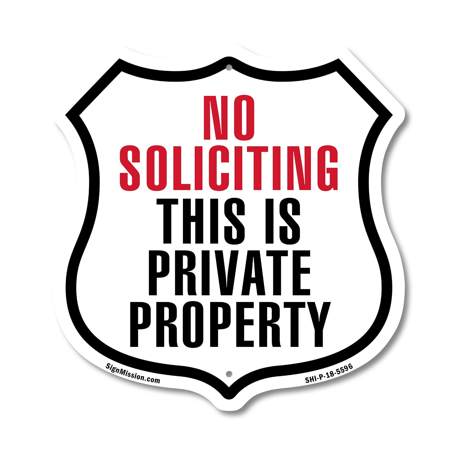 Rust Property. Sign No Soliciting This Is Private Property (5 Pack) 12 inch X 12 inch ...