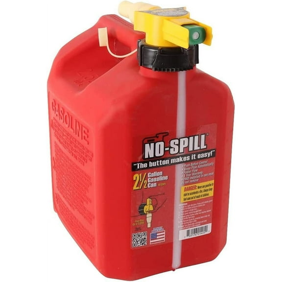 No-Spill 1405 2-1/2-Gallon Poly Gas Can