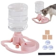 thumbnail image 1 of No Spill Anti-Tip Pet Water Dispenser with Suction Cups, Automatic Water Bowl with Removable Tank for Cats & Small Dogs, 1 of 8