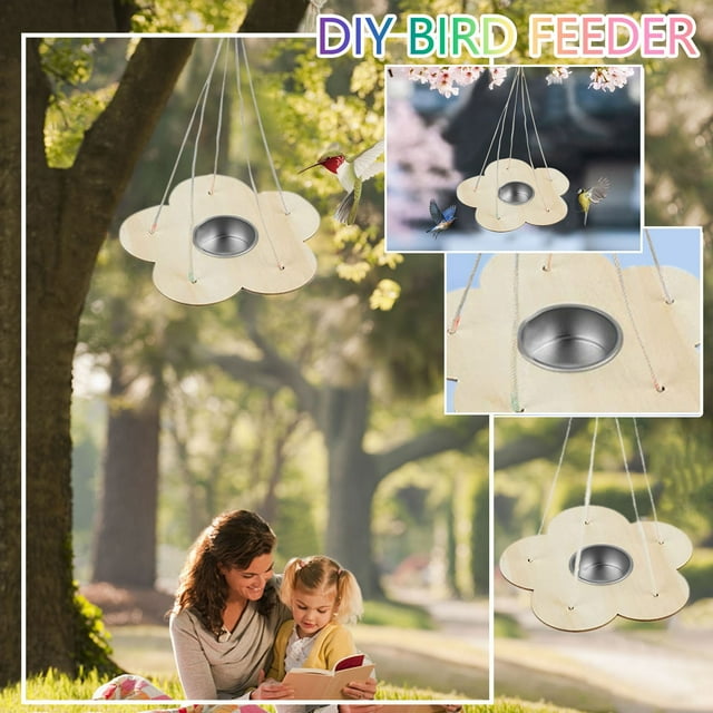 No Spill Chicken Feeder Squirrel for outside Winter Feeder Hummingbird