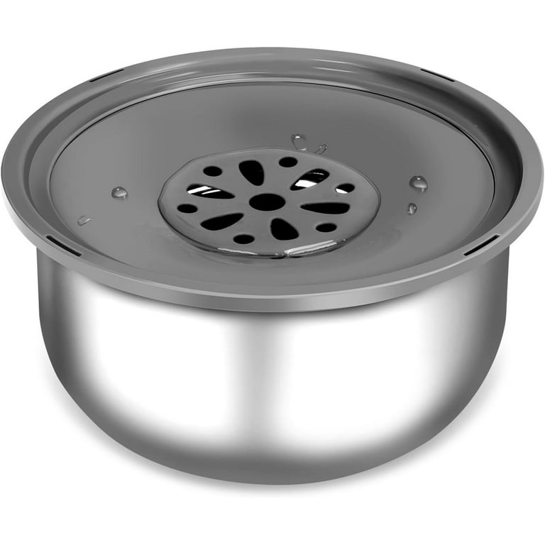 No Spill Dog Water Bowl Stainless Steel 3.5L 118oz Large Capacity Spill Proof Slow Drinking Dog Bowl for Dogs and Cats Vehicle Carried Pet Water Dispenser for Messy Drinkers Walmart