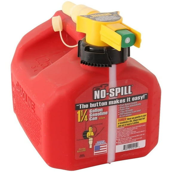 No-Spill 1.25 Gallon Gasoline Can