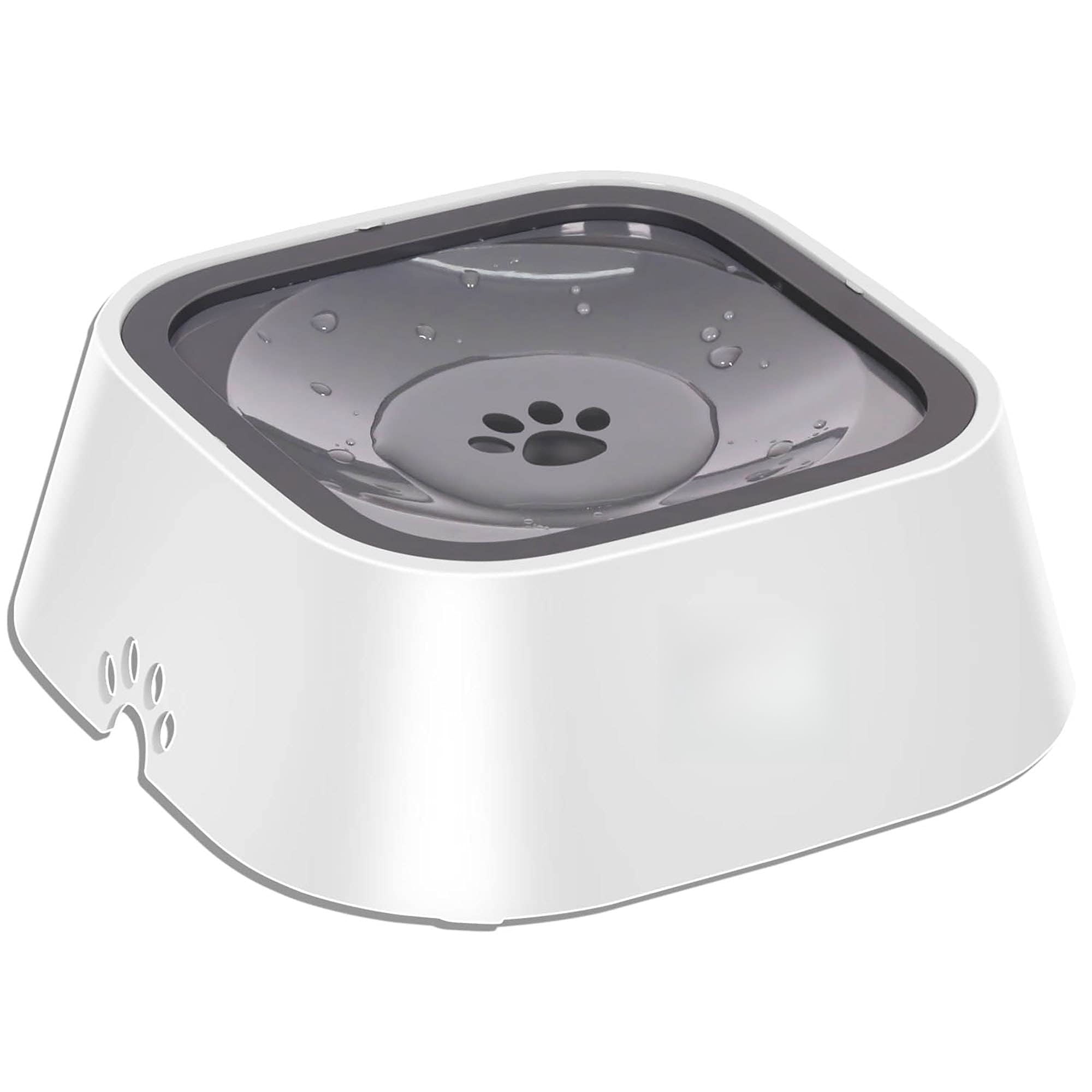 No-Spill Pet Water Bowl, Slow Water Feeder, No-Slip Pet Water Dispenser 35oz Feeder Bowl for Dogs and Cats-2Pcs