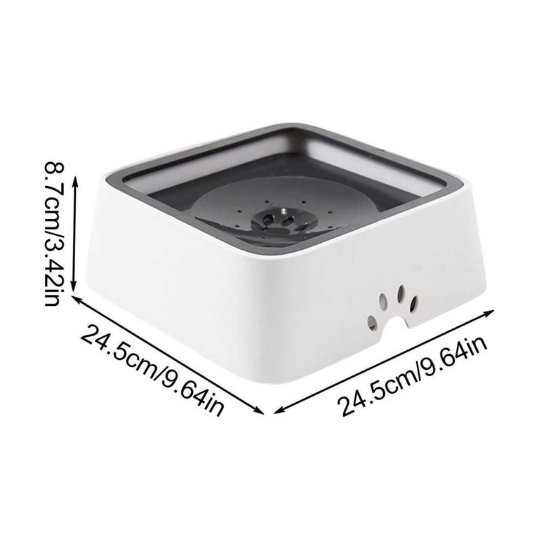 No splash water outlet bowl