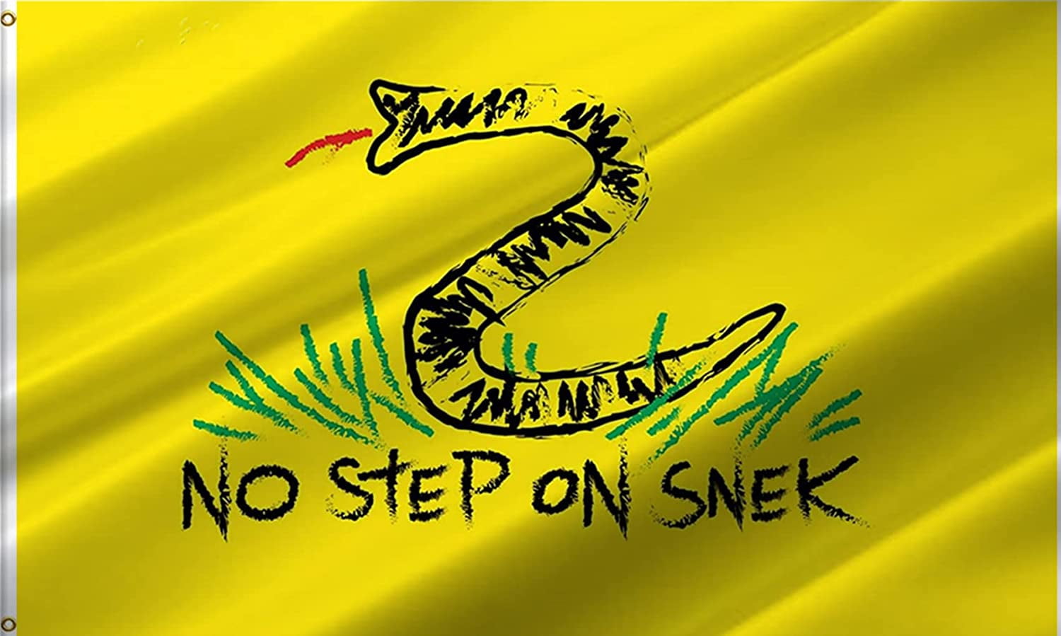 No Step On Snek Flag 3X5 ft and Don