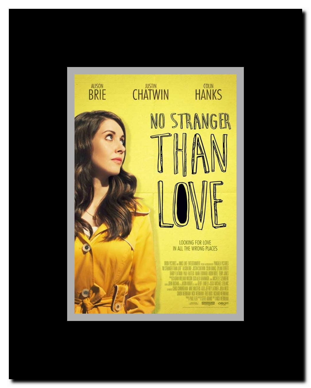 No Stranger Than Love Framed Movie Poster