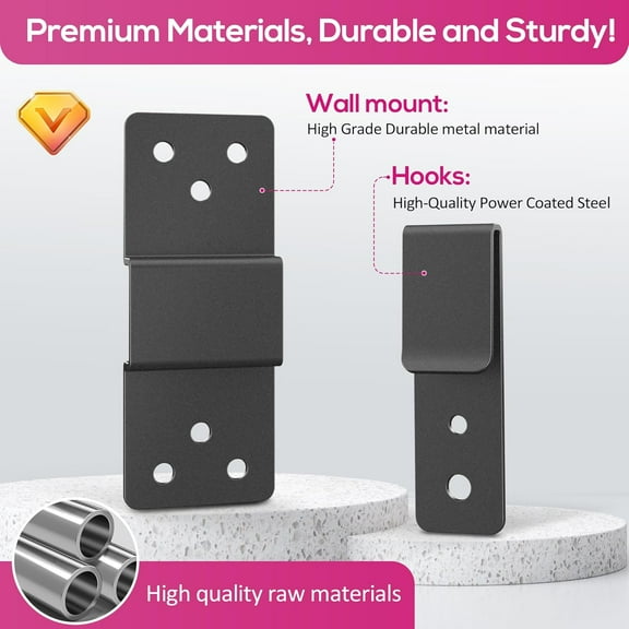 No Stud Ultra Slim Mount - Fits 32-100" TVs, 150lbs Max, LED/LCD Flat Screens & Monitors (Style 1)