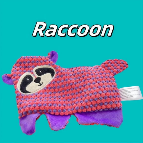 No-Stuffing Tough Dog Chew Toy with Loud Squeaker, Interactive Durable Squeaky Toy for Aggressive Chewers, Long-Lasting