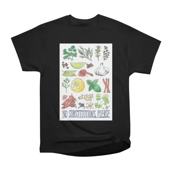 No Substitutions Please Aromatics T-Shirt Tee Gift For Him Merch For Her Apparel For Frien