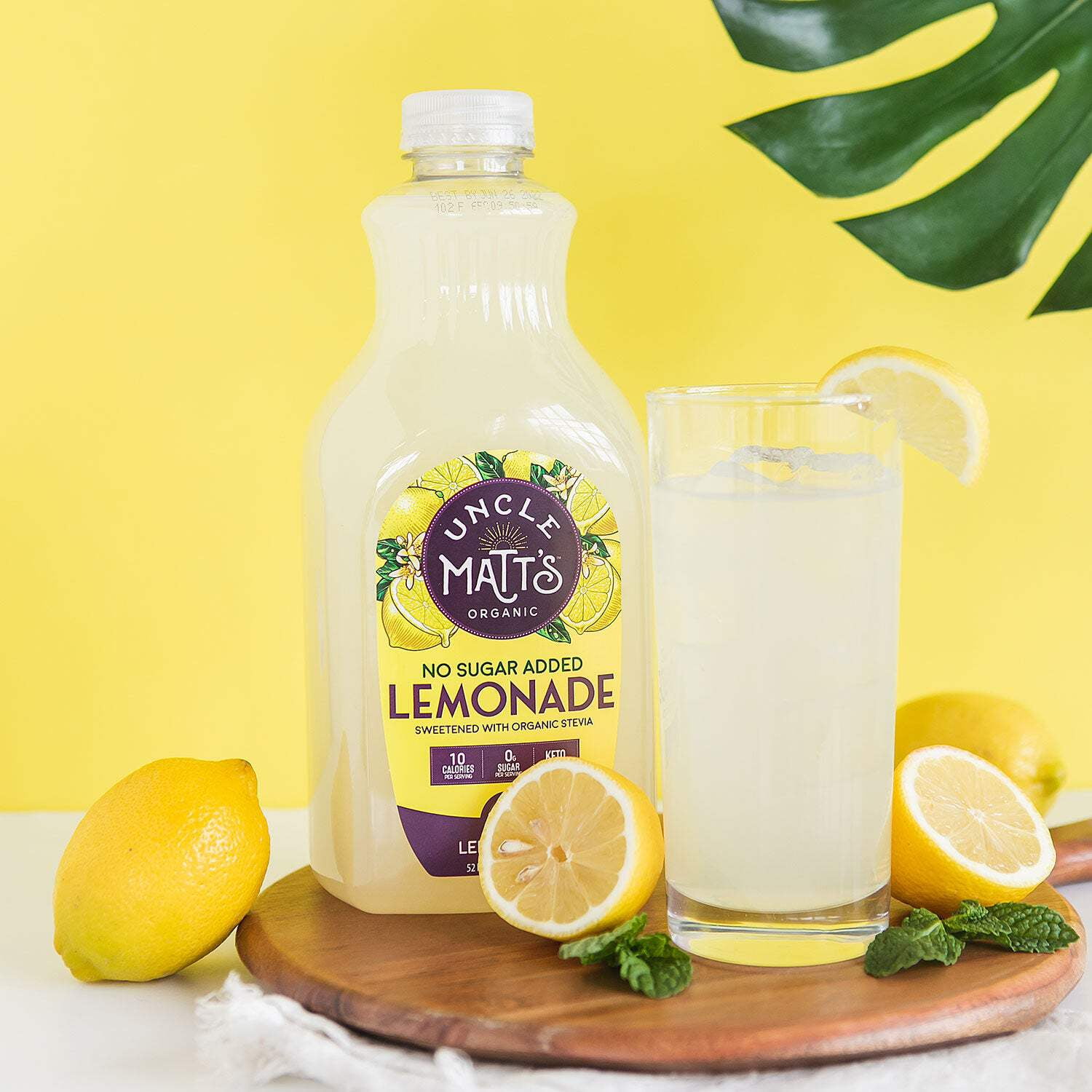No Sugar Added Lemonade 52oz (4 Bottles)