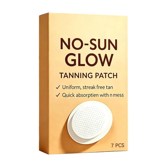 No Sun Glow Tanning Patch 7PCS Micro Needle Design for Even Application Quick Absorption Non Streak Formula Suitable for Various Skin Types