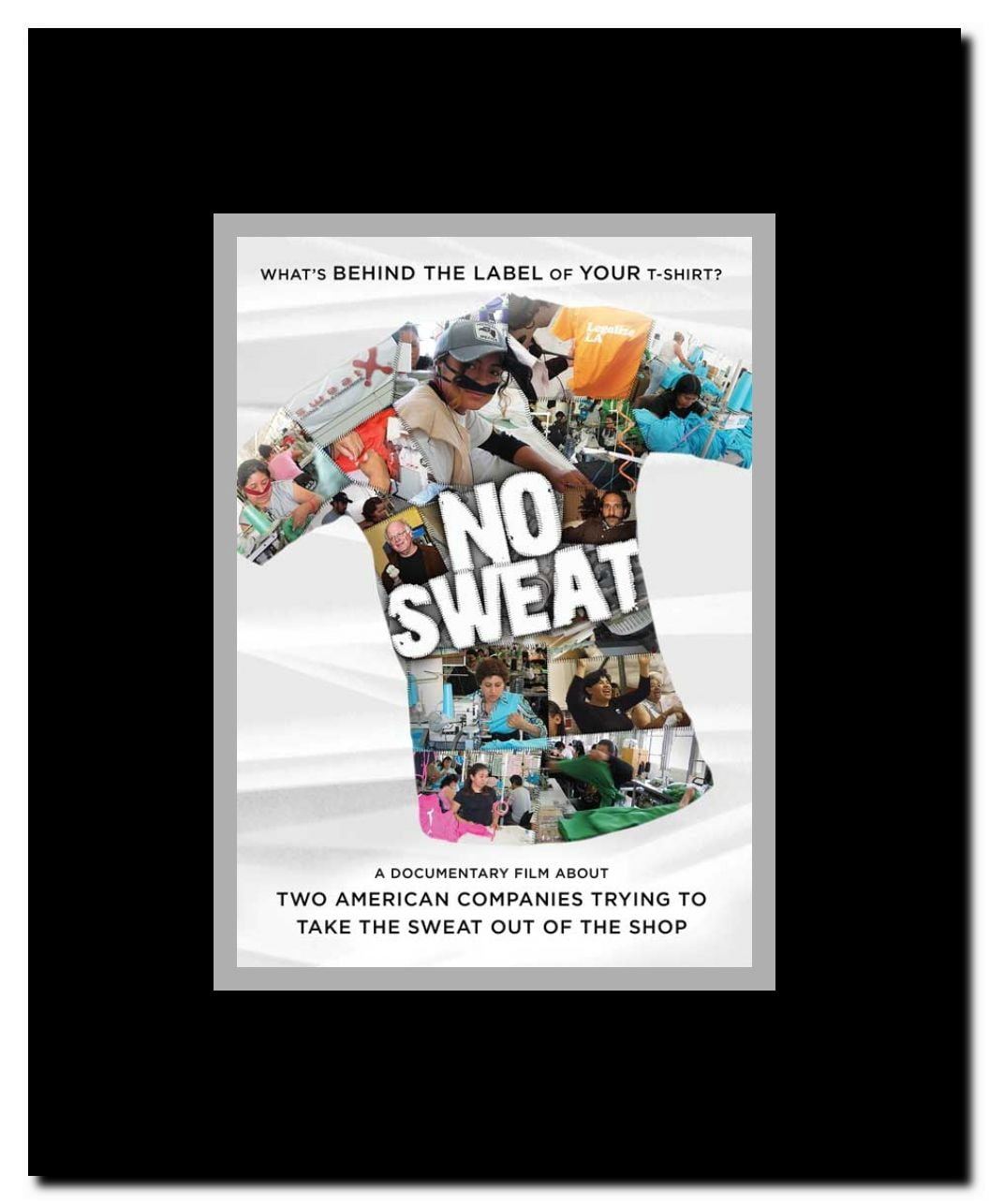 No Sweat Framed Movie Poster
