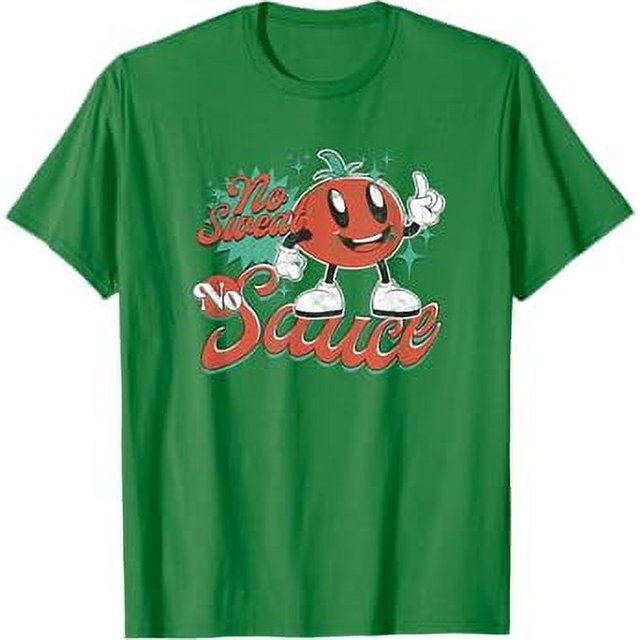 No Sweat No Sauce Pasta Noodles and Tomato Sauce TShirt