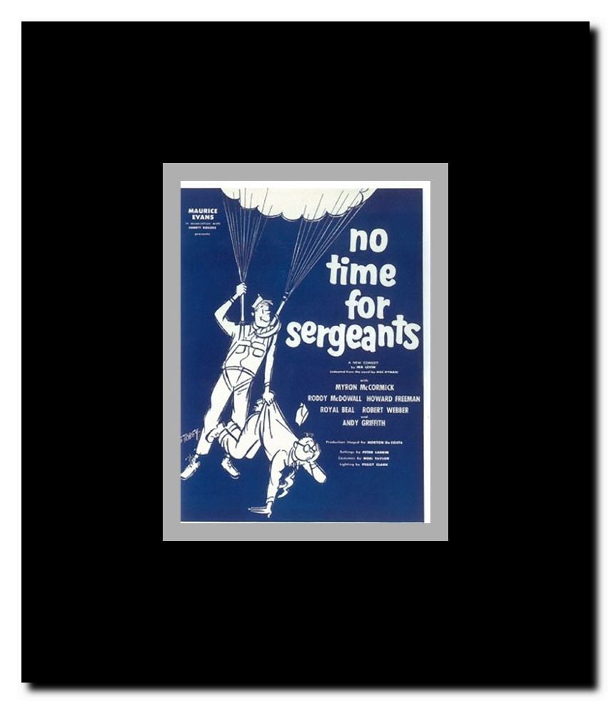 No TIme For Sergeants (Broadway) Framed Movie Poster