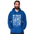 thumbnail image 1 of No Talkie Game is On Football Hoodie Hooded Sweatshirt Men Brisco Brands L, 1 of 6