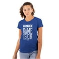 thumbnail image 1 of No Talkie Game is On Football Womens Fitted Plus Size Graphic Tee Brisco Brands 3X, 1 of 5