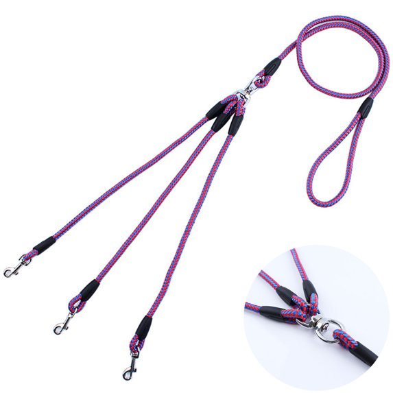 No Tangle Nylon 3 Way Dog Leash