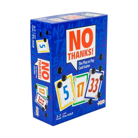 No Thanks! Party Card Game with Chips