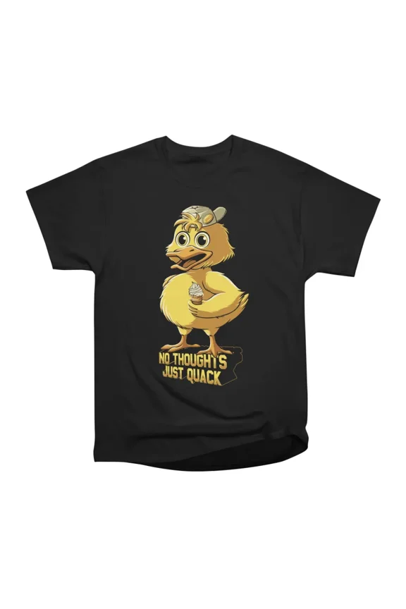 No Thoughts Just Quack T-Shirt Tee Gift For Him Merch For Her Apparel For Friend