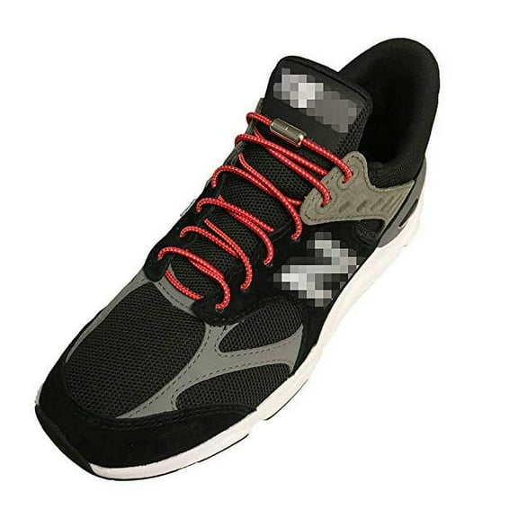 No Tie Elastic Round Lock Laces ShoeLaces for Kids Adults Triathlon Cycling Jogging Running Sports with Metal Turnbuckle