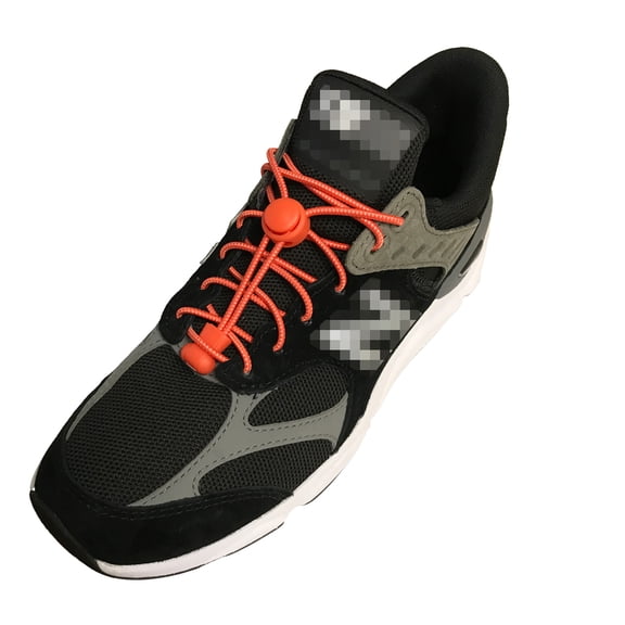 No Tie Elastic Round Lock Laces ShoeLaces for Kids Adults Triathlon Cycling Jogging Running Sports