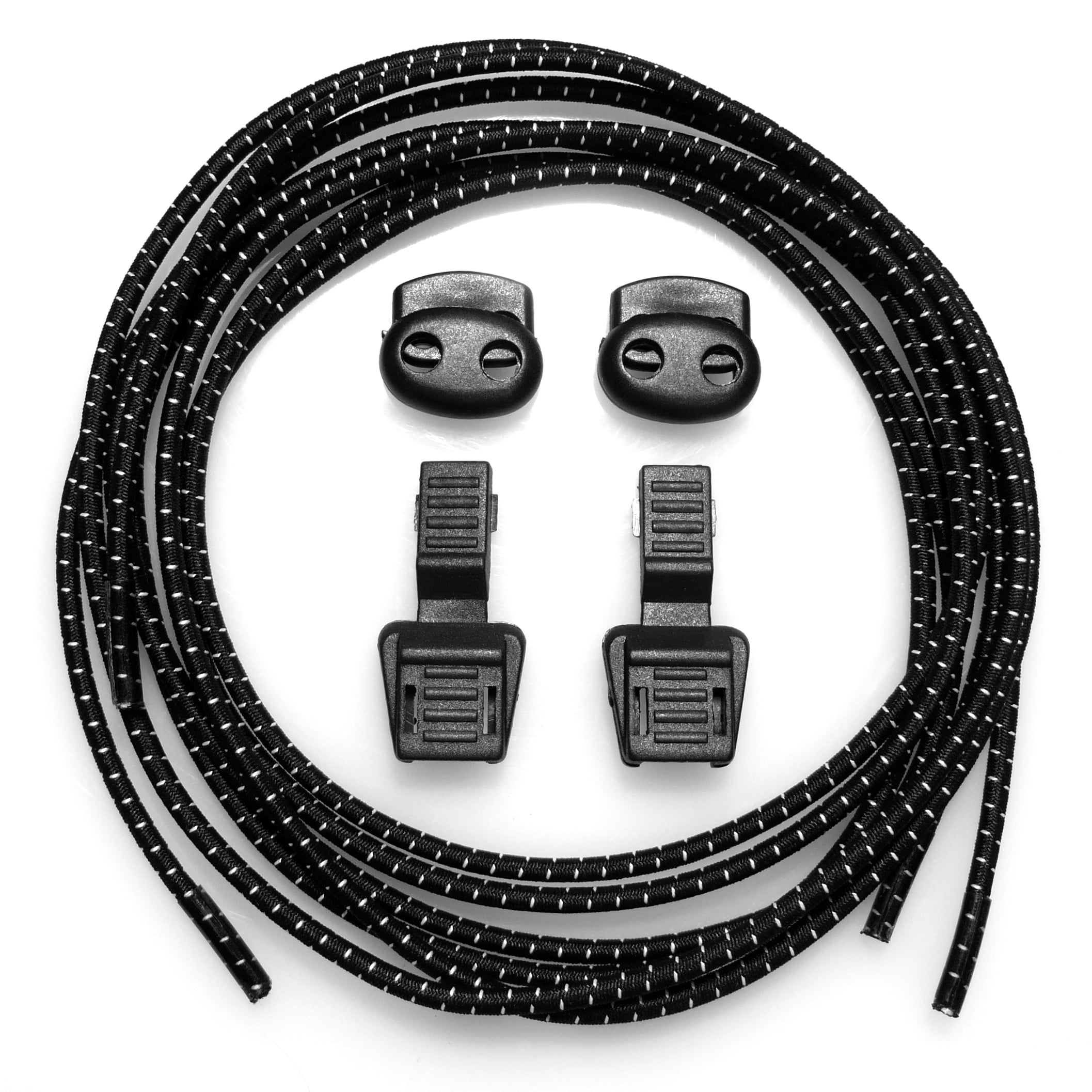 RETAILANDBULK No Tie Elastic Shoe Laces: Hassle-Free Comfort for Adults & Kids Sneakers