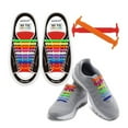 thumbnail image 1 of No Tie Shoe Laces, Elastic Shoe Laces for Sneakers, No Tie Shoelaces for Adults , Multi-Color Fashion Collocation, 16 Pcs/Pack(8+8), 1 of 7