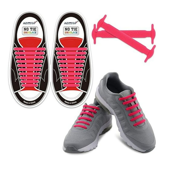 No Tie Shoe Laces, Elastic Shoe Laces for Sneakers, No Tie Shoelaces for Adults , Multi-Color Fashion Collocation, 16 Pcs/Pack(8+8)