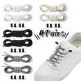 thumbnail image 1 of No Tie Shoelaces Elastic Shoelaces Strings Shoe Laces Tieless Shoelaces for Adults Kids Elderly, 1 of 7