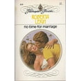 thumbnail image 1 of Pre-Owned No Time For Marriage Paperback Roberta Leigh, 1 of 1