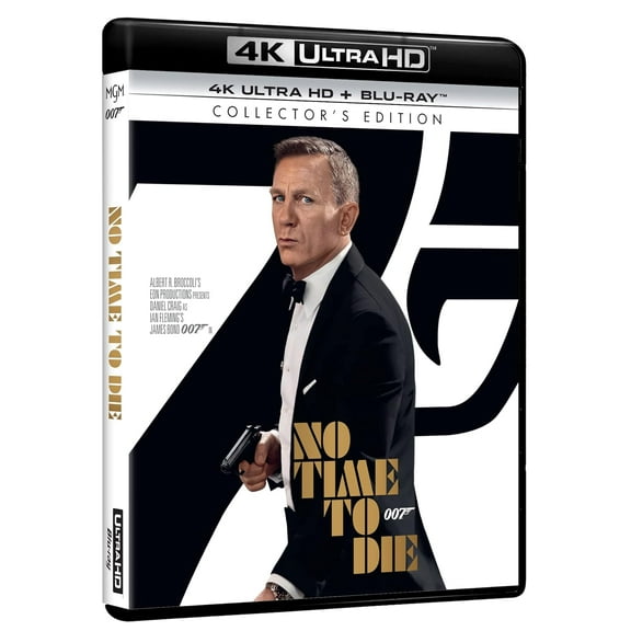 No Time To Die (4K Ultra-HD + Blu-Ray) (2 Blu Ray) (4K Ultra HD) Rami Malek Daniel Craig