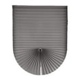 thumbnail image 1 of No Tools Cordless Pleated Polyester Window Curtain Panel Drapes Easy Install Light Filtering Blinds for Home, 1 of 4