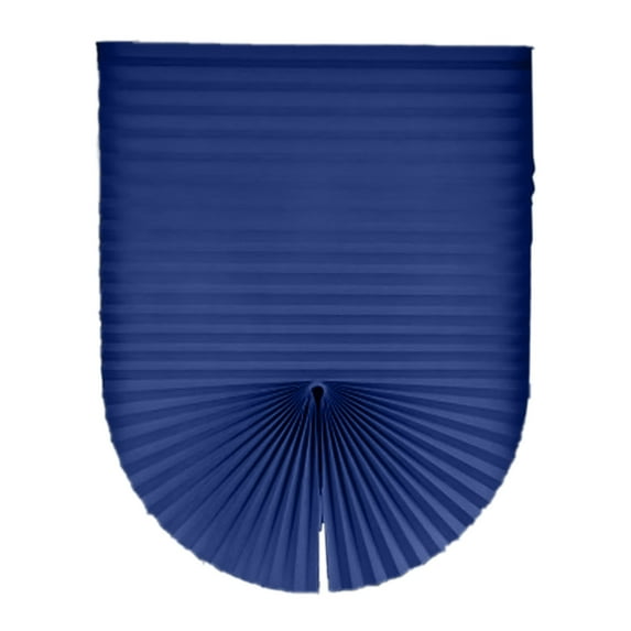 No Tools Cordless Pleated Window Shade Easy Install Polyester Fabric Panel Drapes Light Filtering Blinds for Interior