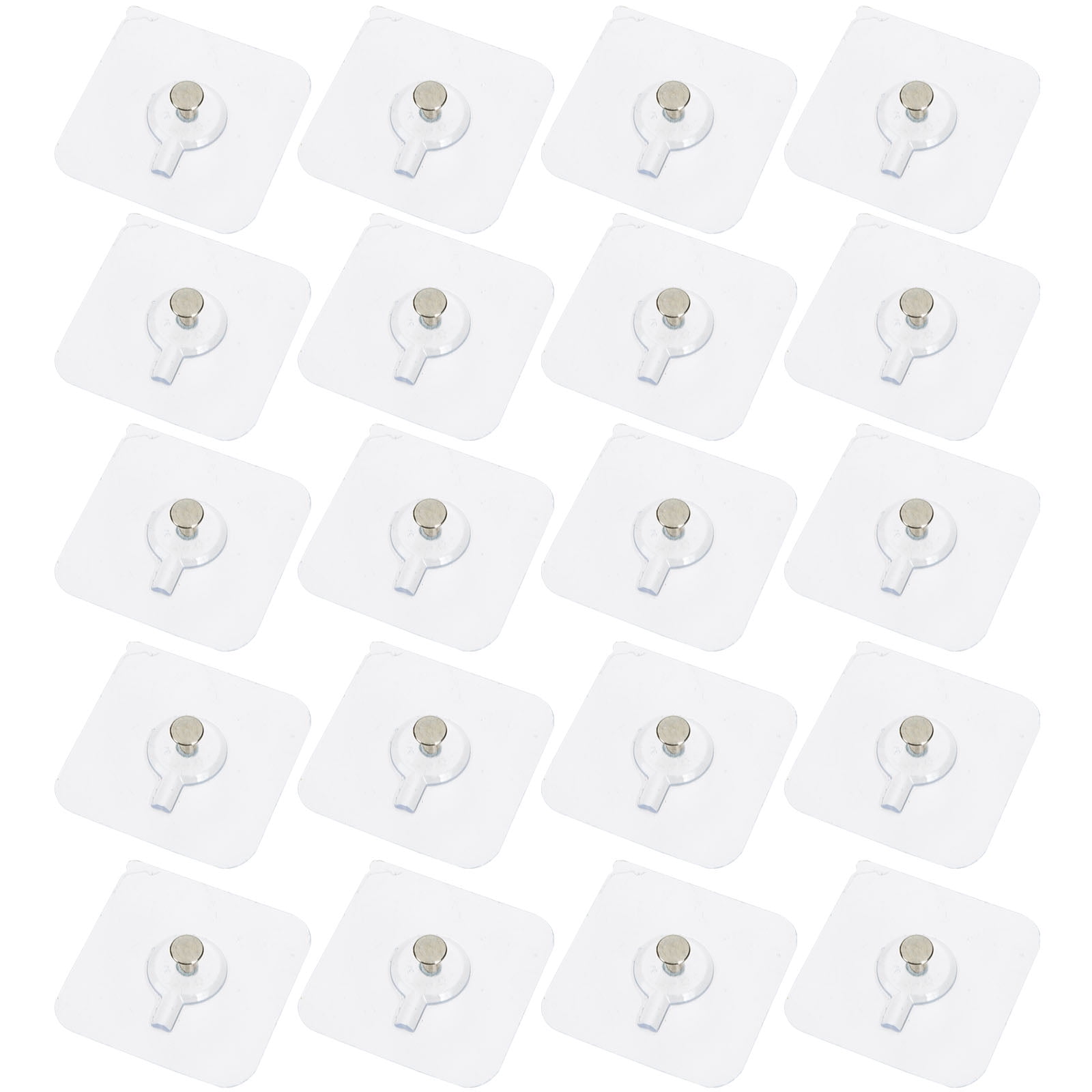 No Trace Screw Sticker Adhesive Wall Mount Hooks Mounted Stickers