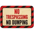 thumbnail image 1 of No Trespassing No Dumping Sign, 1 of 1