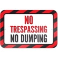 thumbnail image 1 of No Trespassing No Dumping Sign, 1 of 1