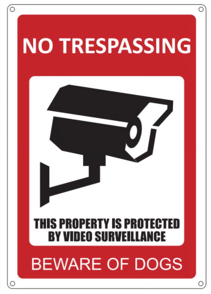 Cctv Red Sign