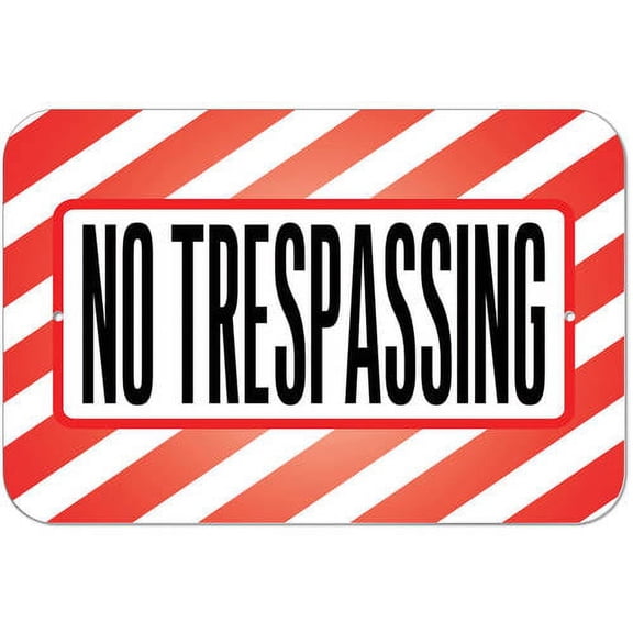No Trespassing Sign
